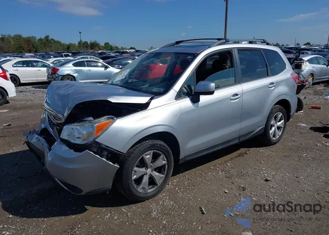 2016 Subaru Forester 2.5I Premium из США, поврежденный, VIN JF2SJADC5GH420298